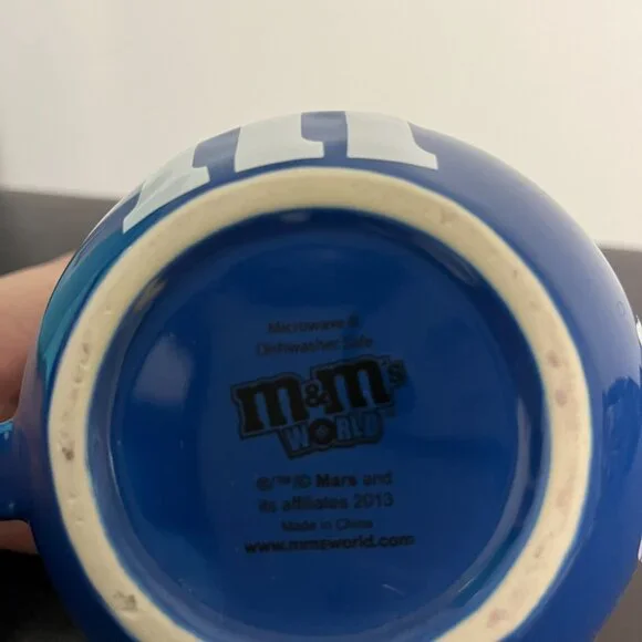 2013 M&M's World Blue Character 3D Mug EUC - Picture 3 of 7